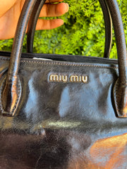 Miu Miu Leather Preta