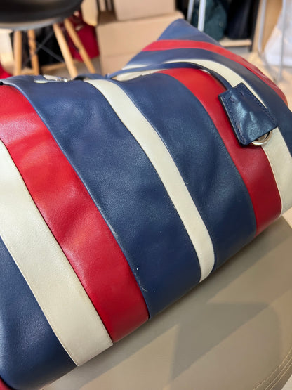 Prada Calf Tote Tricolor