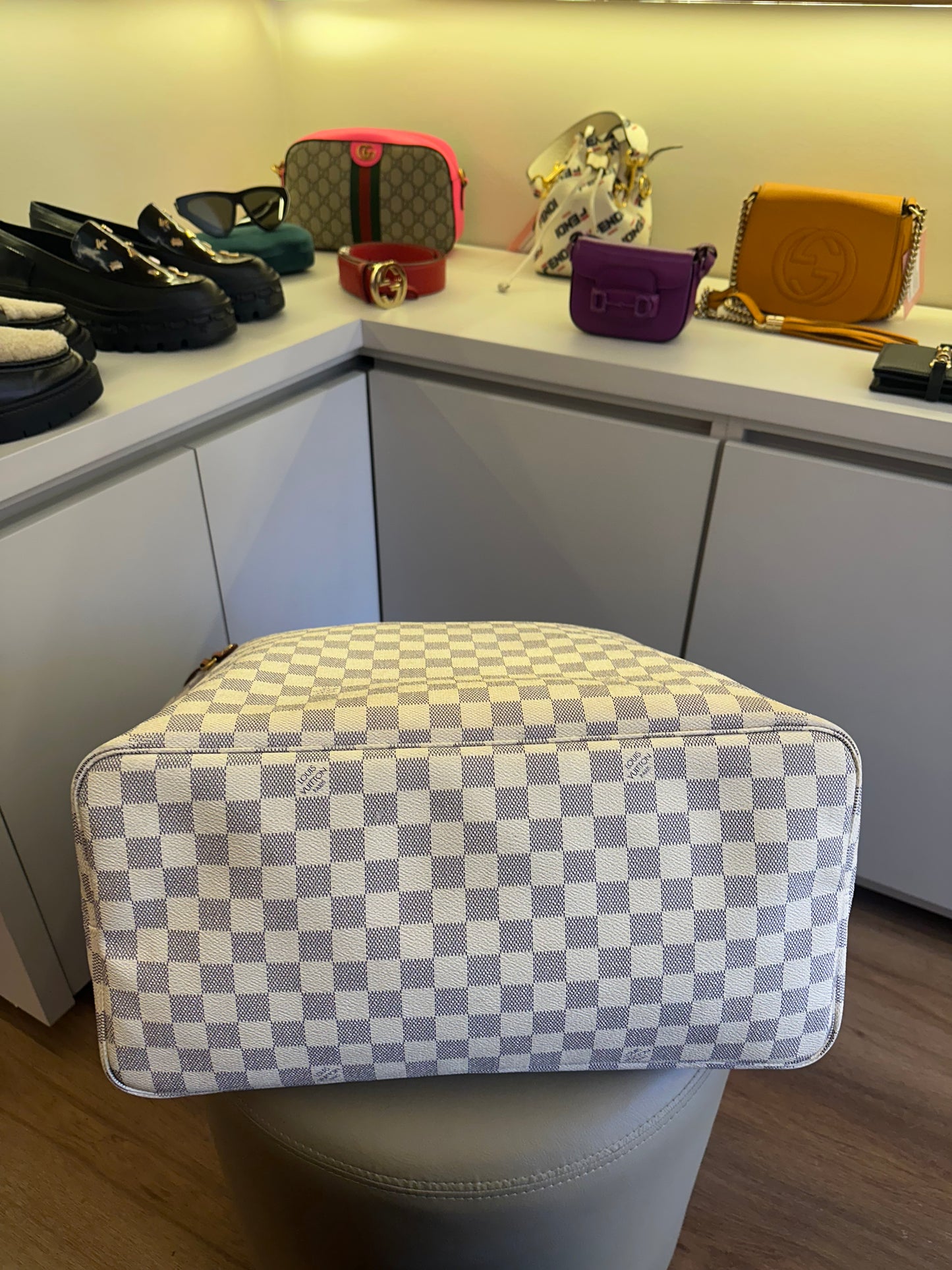 Louis Vuitton Neverfull Damier Azur GM