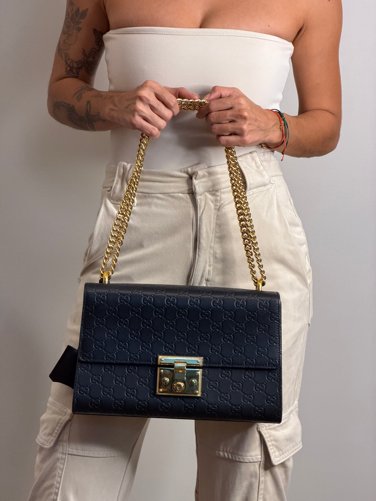 Gucci Padlock Preta Media
