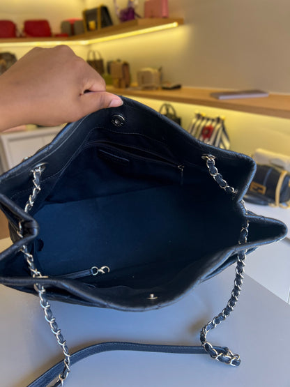 Chanel Timeless CC Shopper Preta