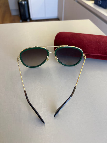 Óculos Gucci Aviador Bicolor