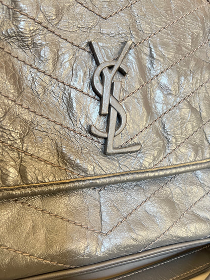 Saint Laurent Niki Cinza