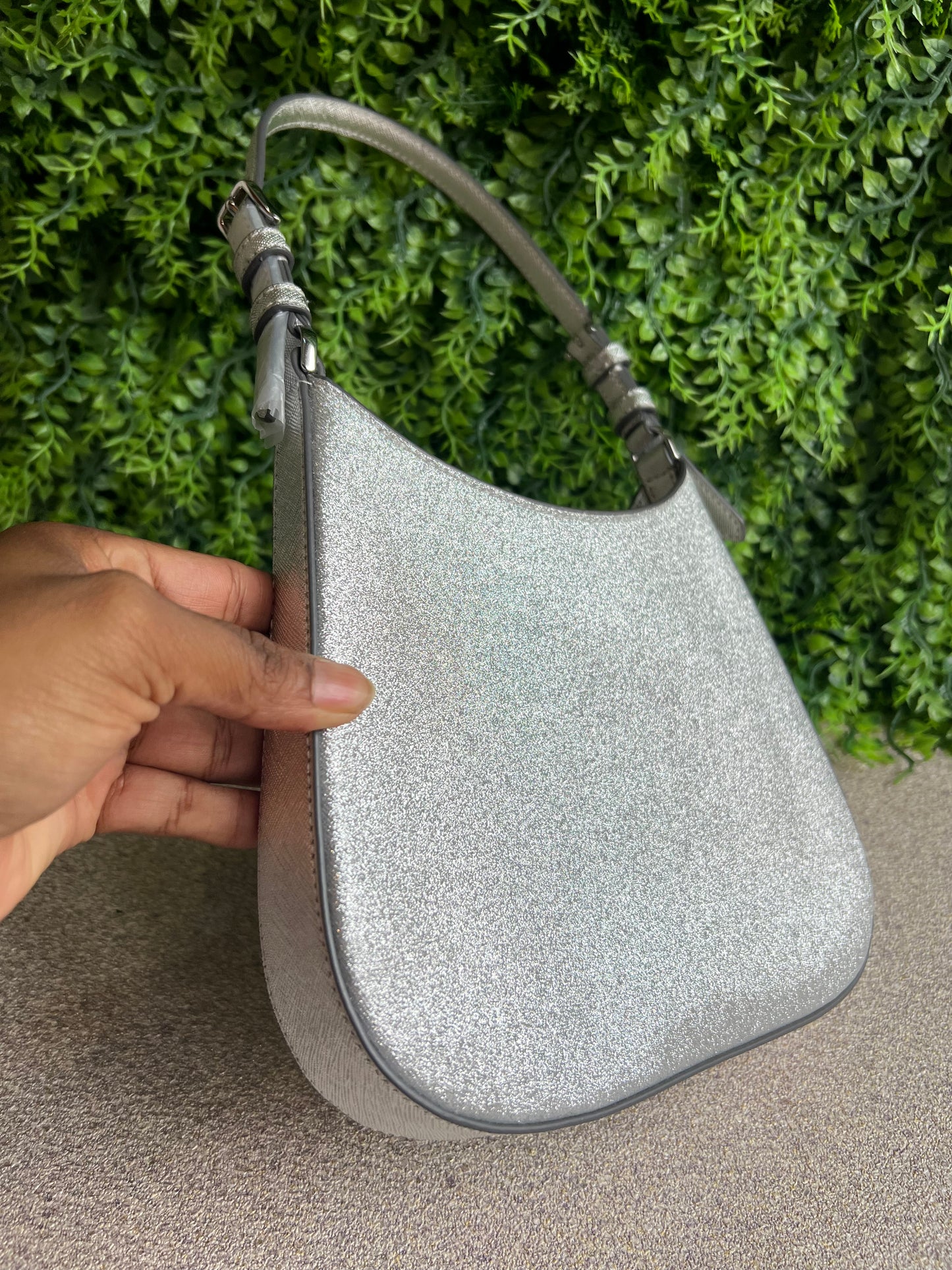 Kate Spade Glitter Prateada