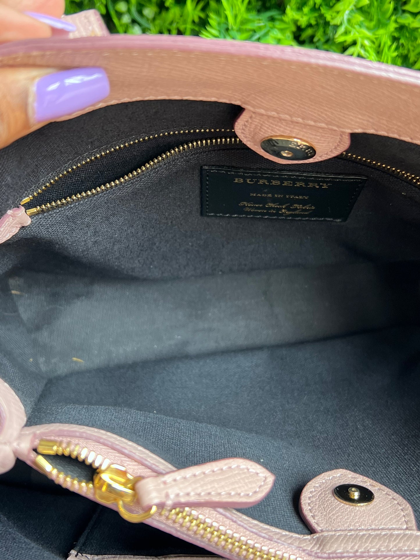 Burberry Banner Rosa Média