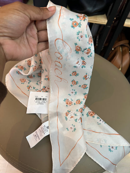 Lenço Coach Flower