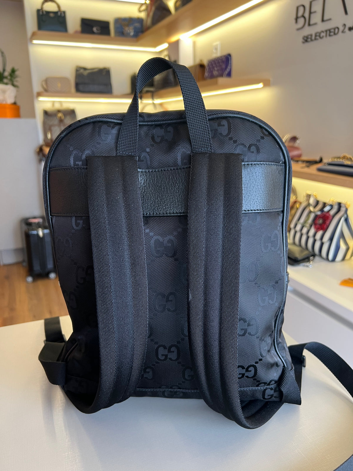 Mochila Gucci Off The Grid Preta