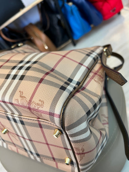 Burberry Haymarket Check Shoulder