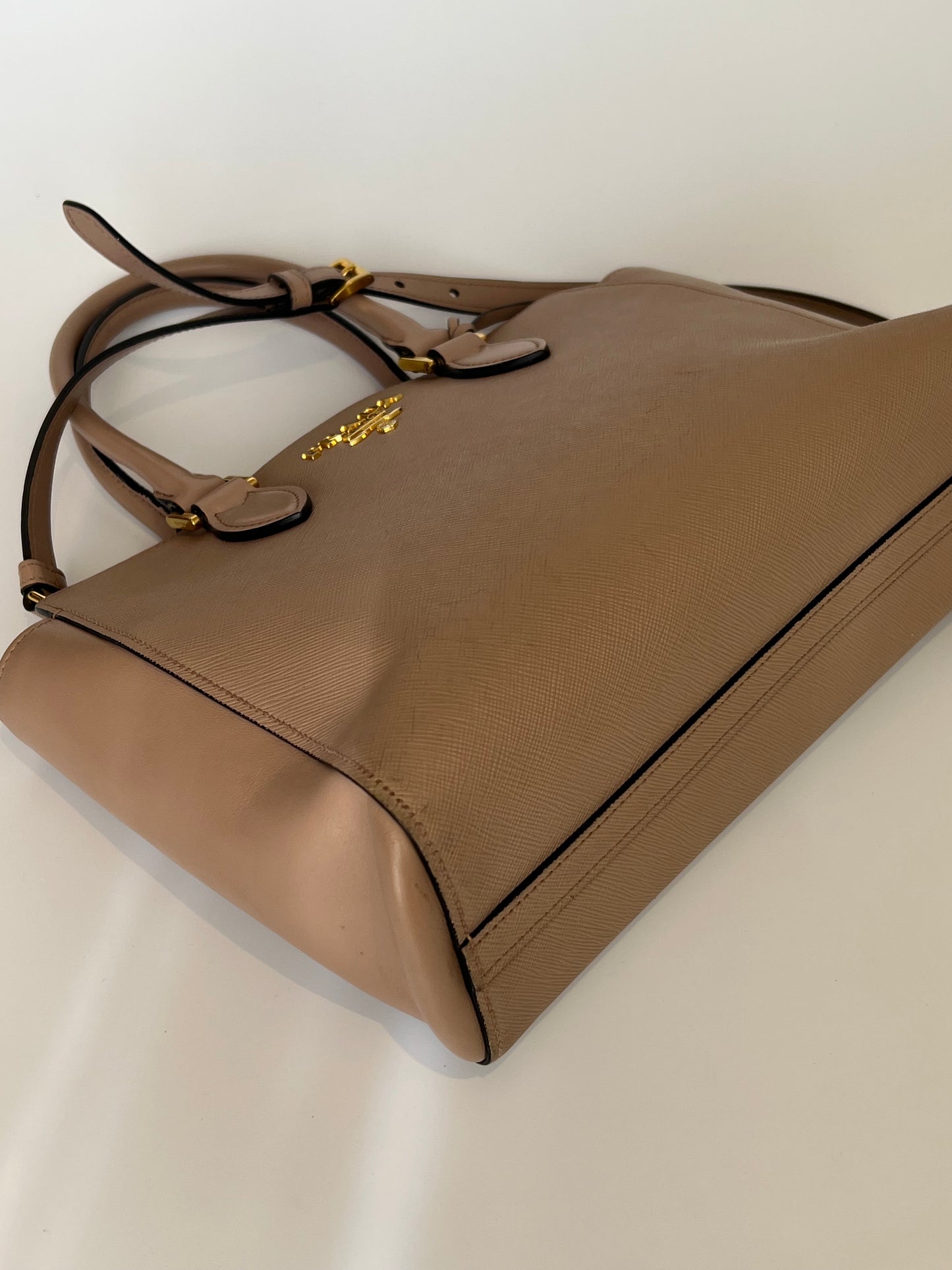 Prada Saffiano Soft Calf Open Tote