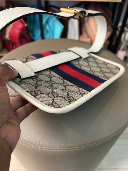 Pochette Gucci Belt Ophidia Off White