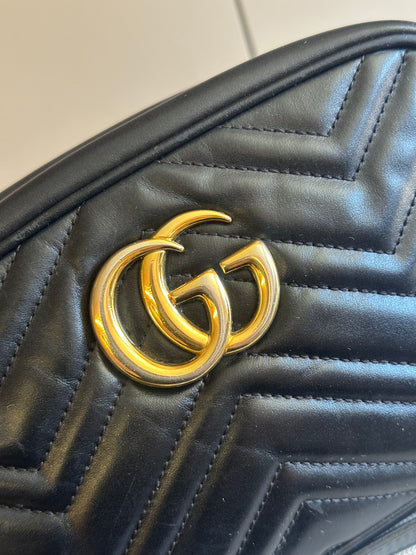 Gucci Marmont Camera bag Preta