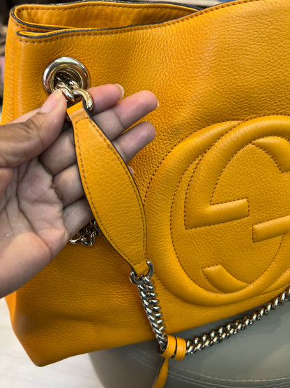 Gucci Soho Chain Mostarda