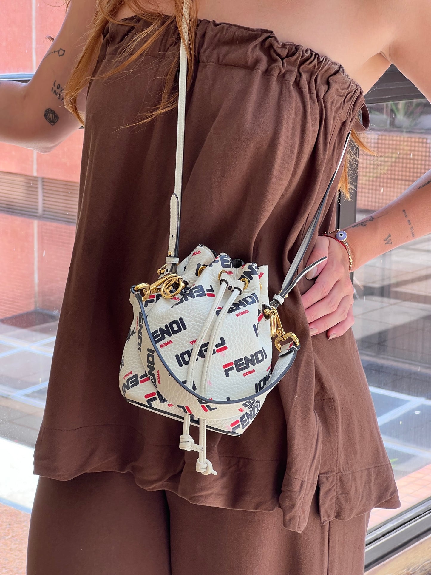Fendi Bucket Logo