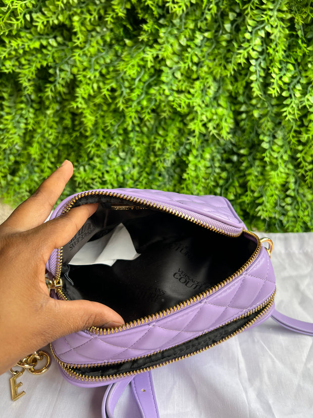 Versace Couture Câmera Bag Lilás