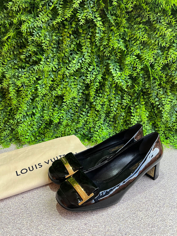 Louis Vuitton Loafer Verniz Preto