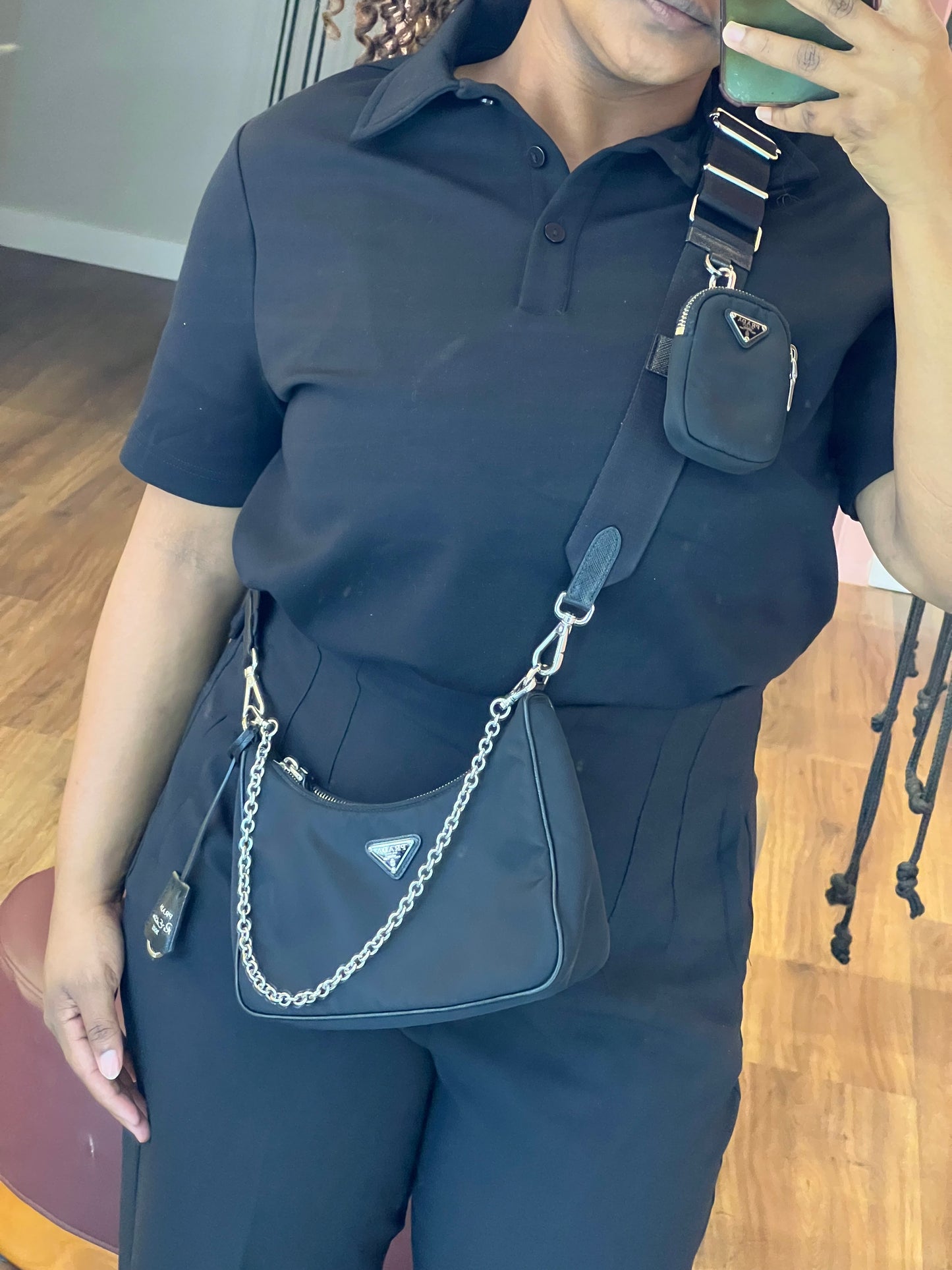 Prada Reedition Nylon Preta