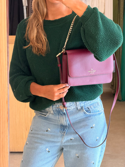 Kate Spade Crossbody Vinho