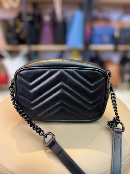 Gucci Marmont GG Mini Preta