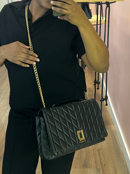 Karl Lagerfield Lafayett Matelassê Preto