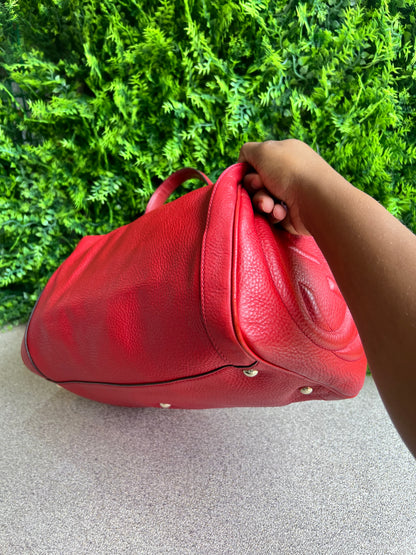 Gucci Soho Boston Vermelha