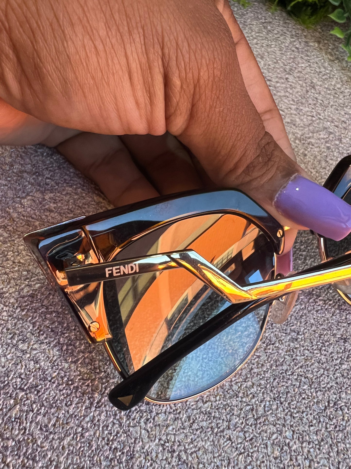 Óculos de Sol Fendi Tortoise