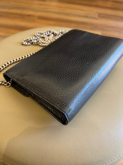 Gucci Dionysus em Couro Preto