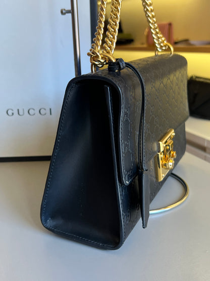 Gucci Padlock Preta Media