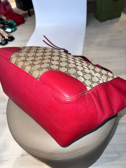 Gucci Bree Monograma Vermelha