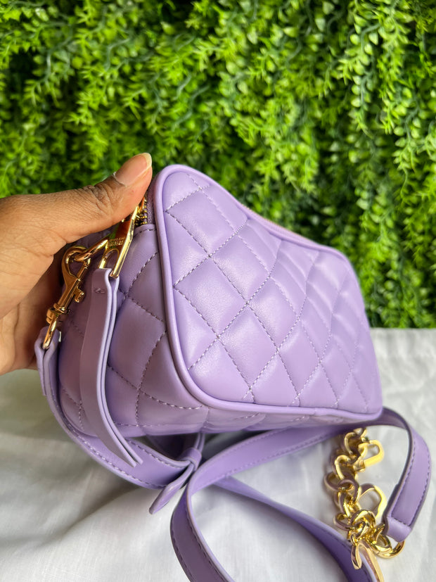 Versace Couture Câmera Bag Lilás