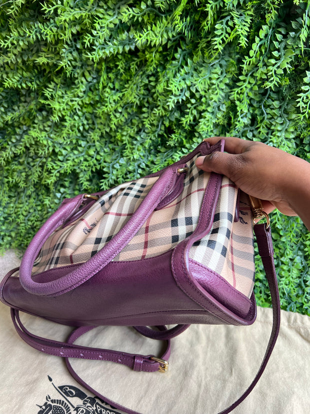 Burberry Haymarket Roxa