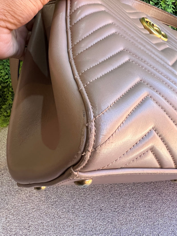 Gucci Marmont Nude Shoulder