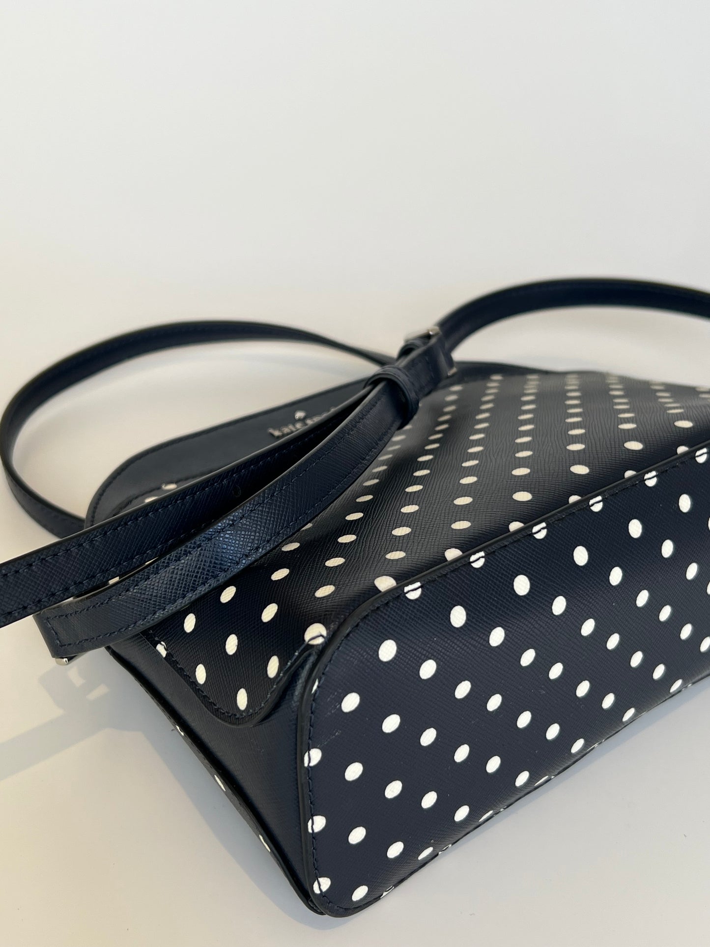 Kate Spade Crossbody Poá Azul