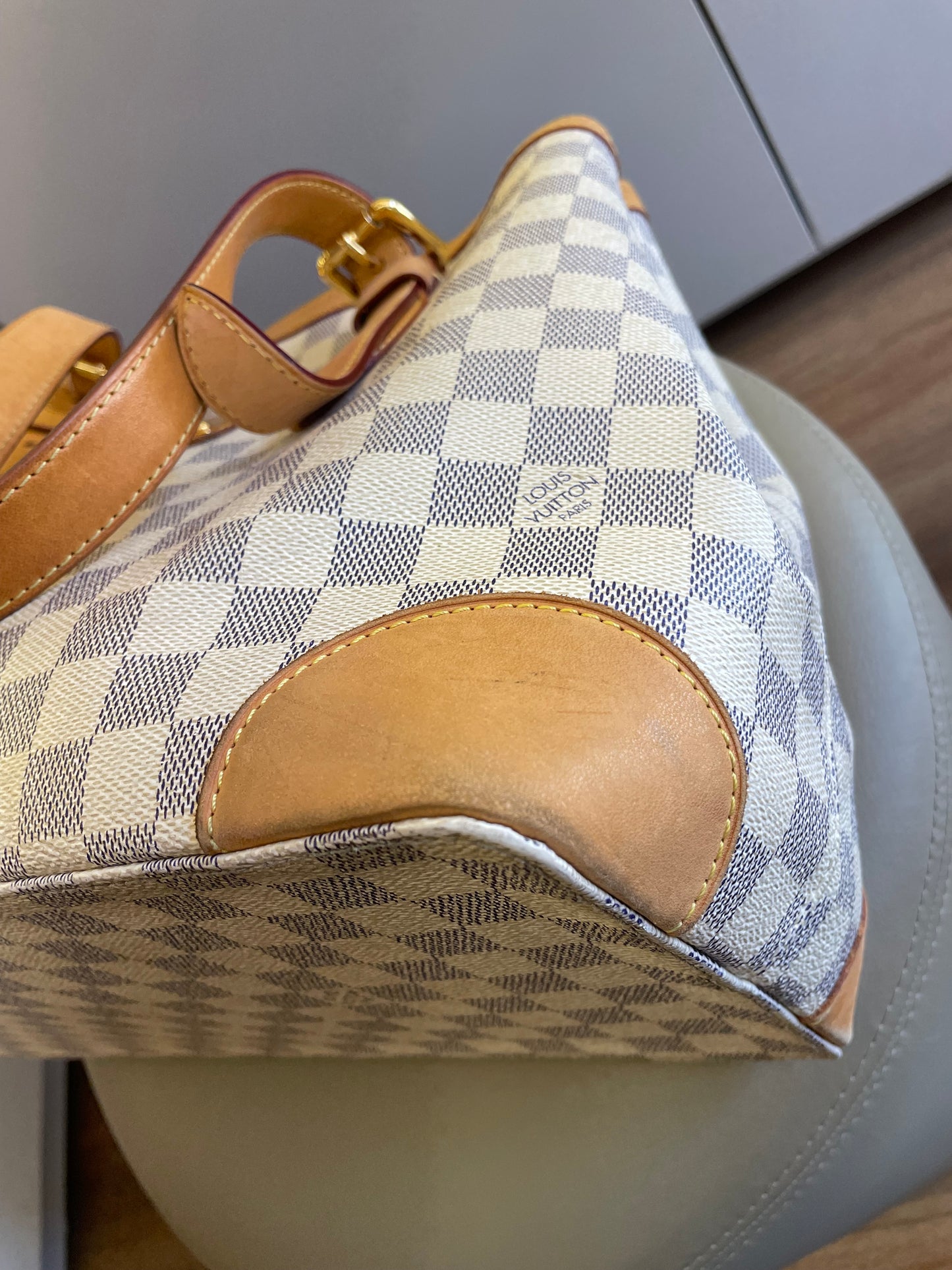 Louis Vuitton Hampstead Damier Azur MM