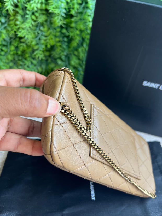 Saint Laurent Gaby Quilted Leather