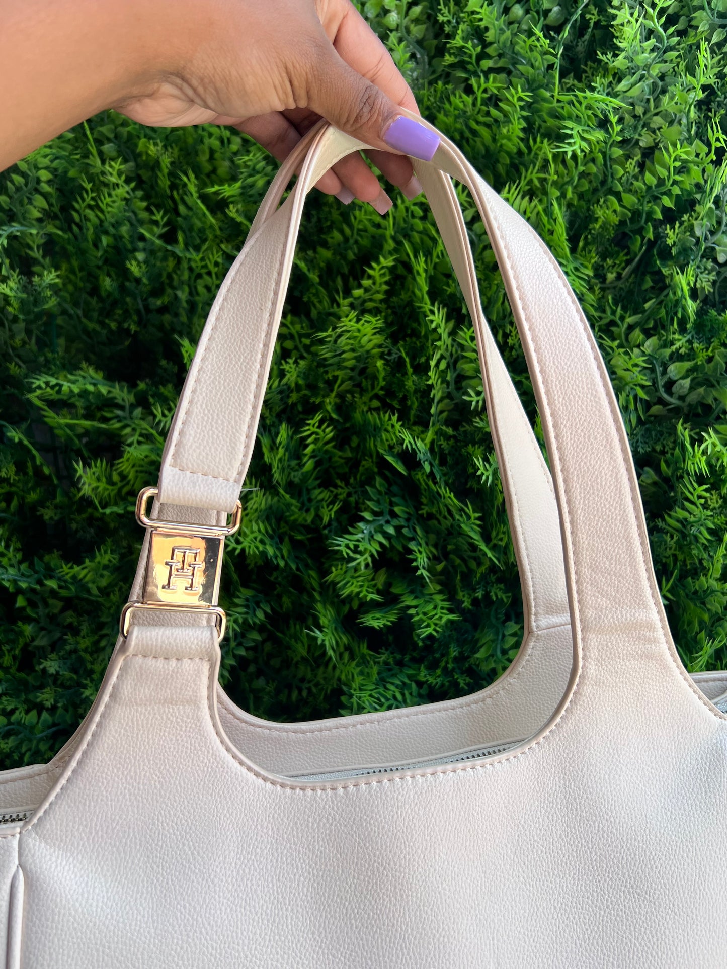 Bolsa Tommy Hilfiger Off White