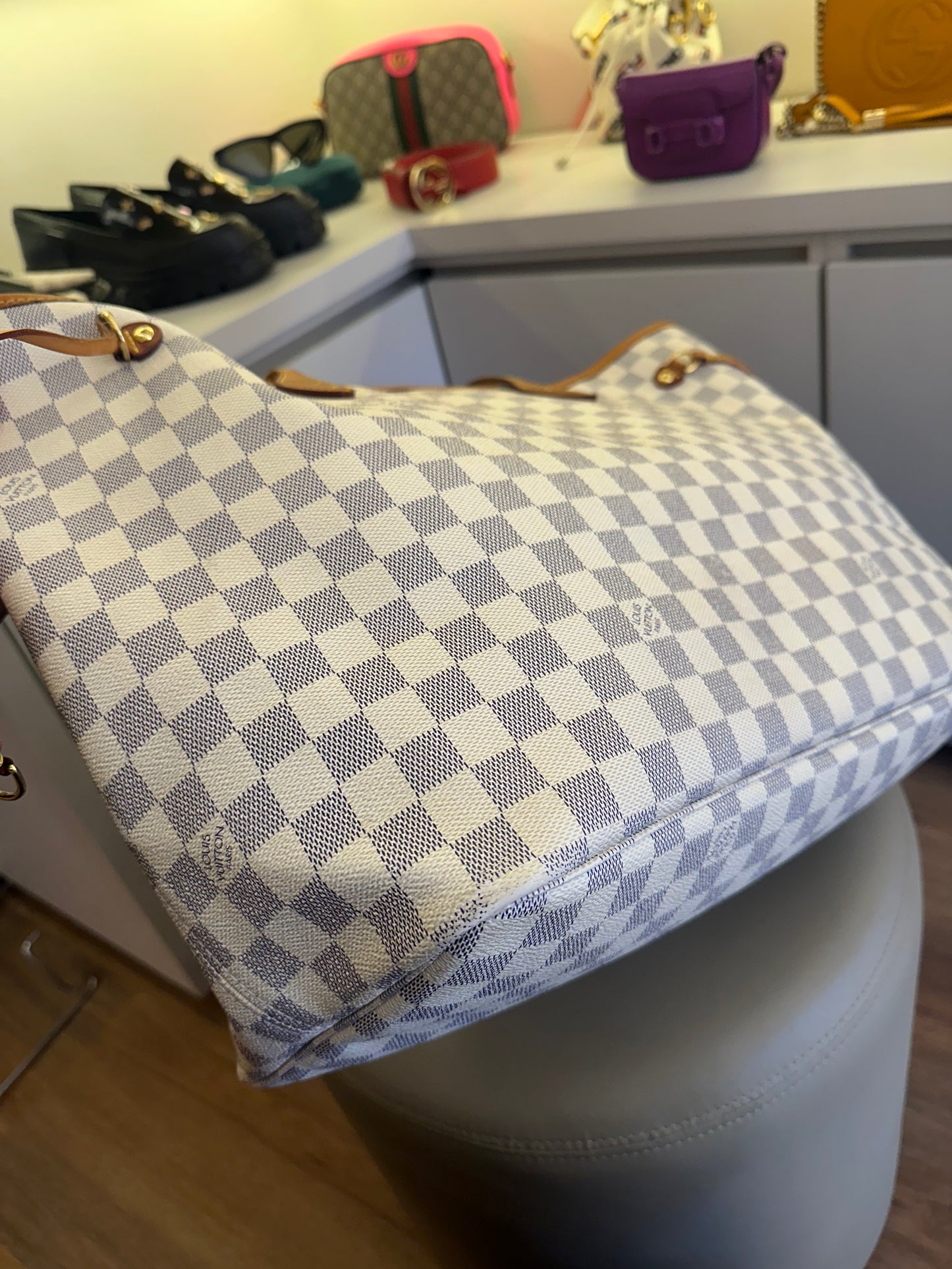 Louis Vuitton Neverfull Damier Azur GM
