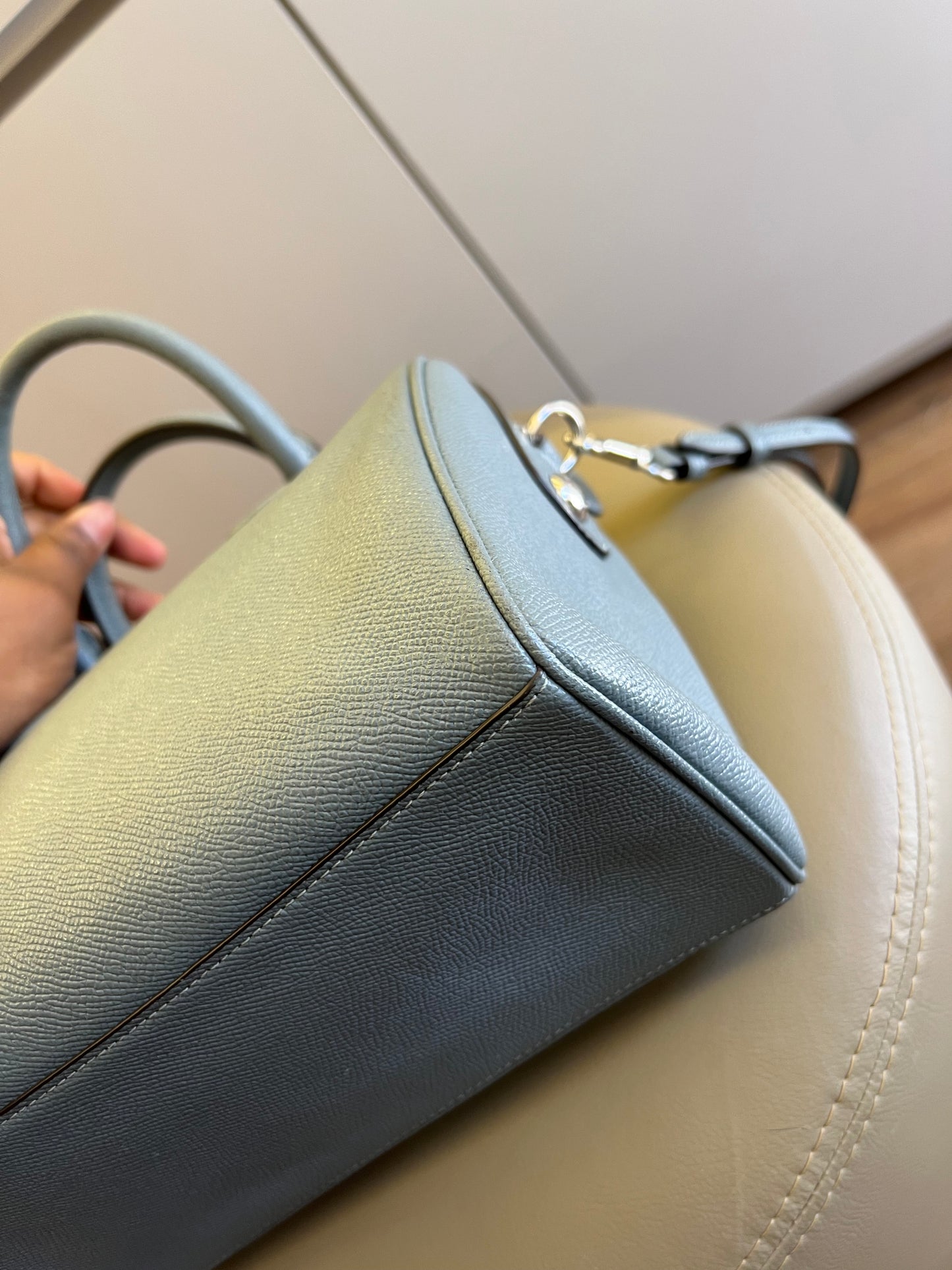 Coach Crossbody Bowler Cinza