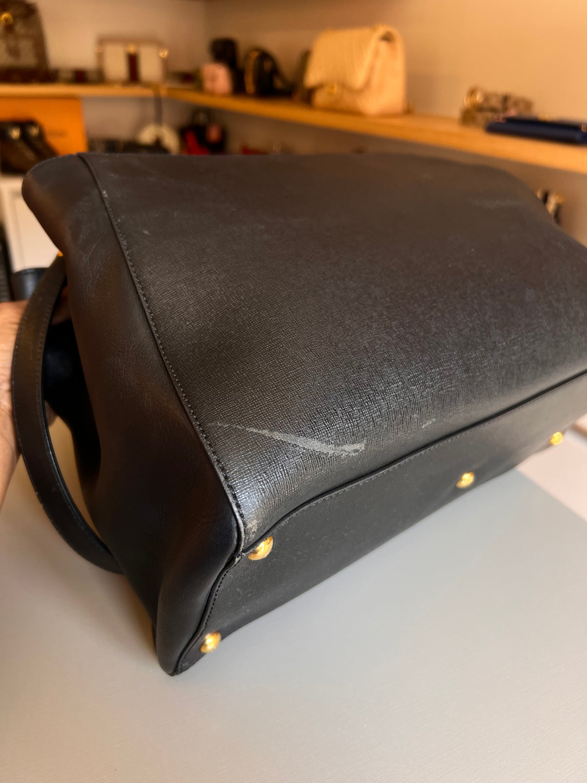 Fendi 2Jours Tote Preta