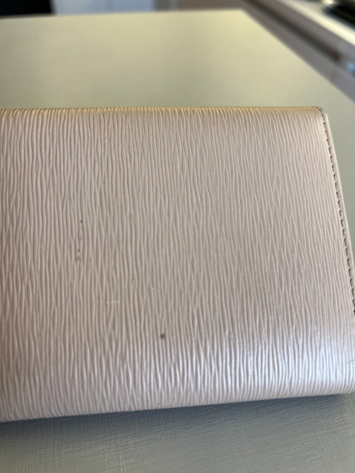 Carteira Prada Mini Nude