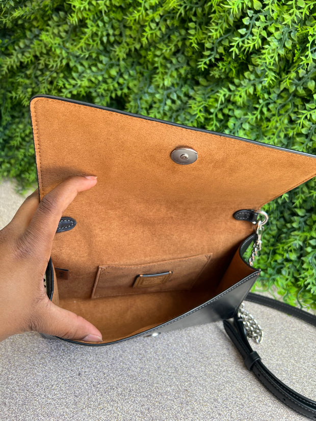 Coach Charter Flap Preta