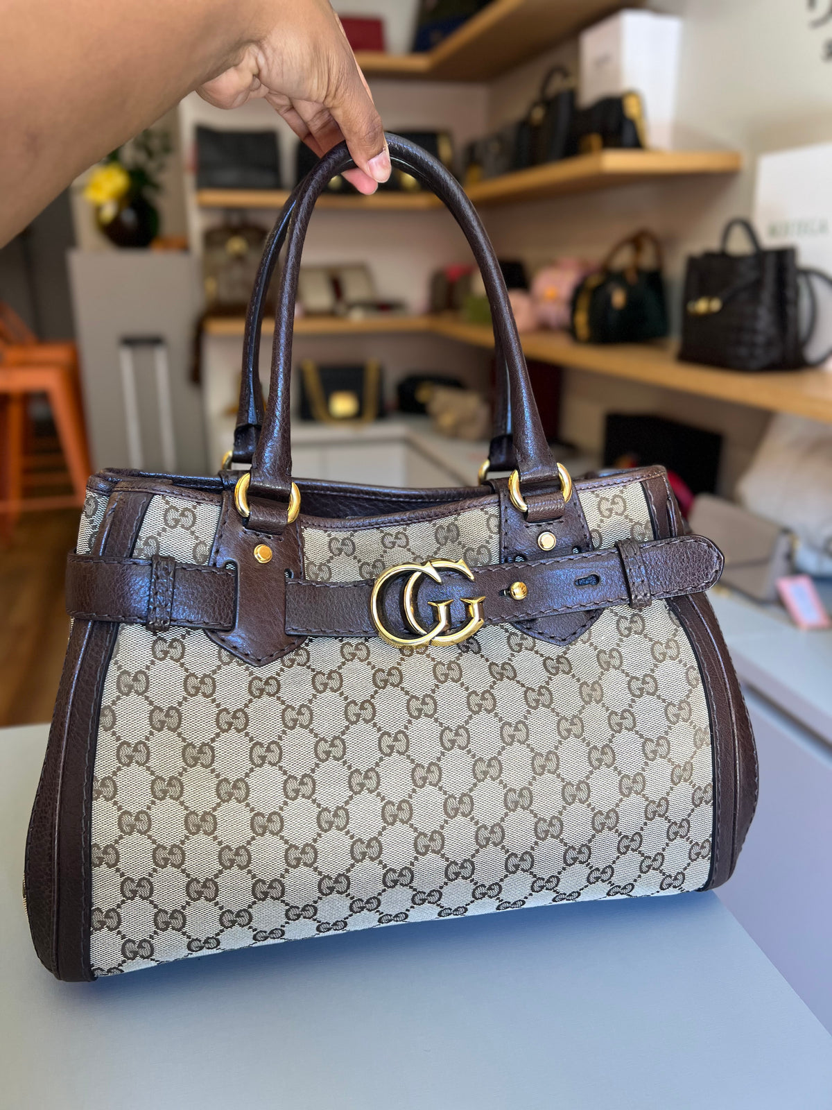 Gucci GG Canvas Running Tote