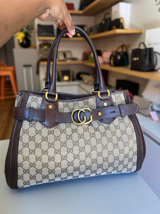 Gucci GG Canvas Running Tote