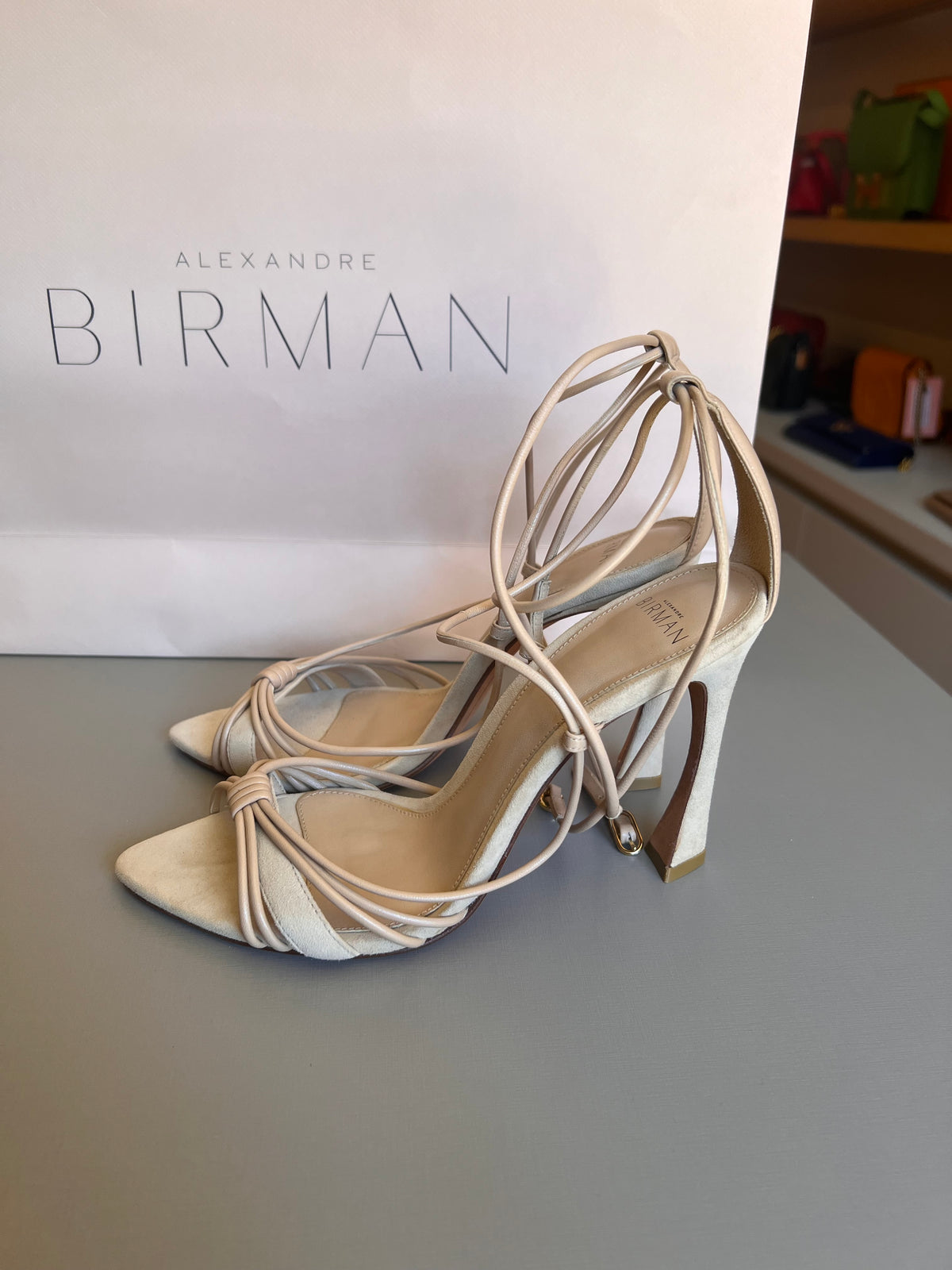 Sandalia Alexandre Birman Nude
