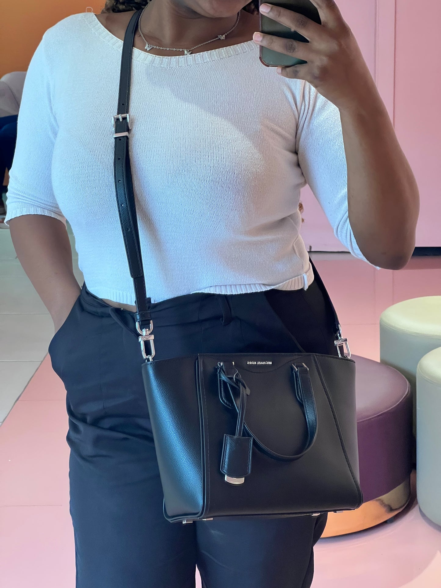 Michael Kors Tote Taryn Small Preta