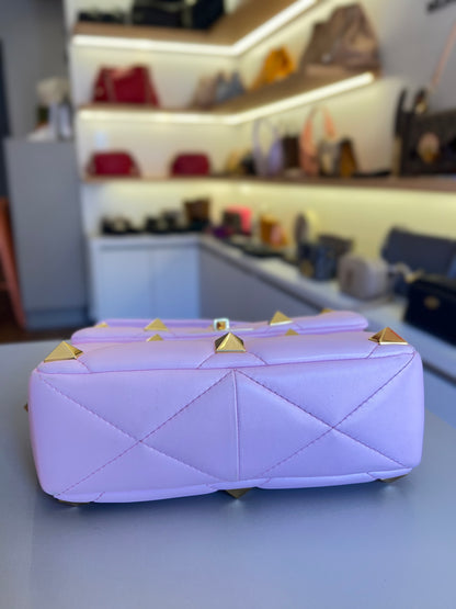 Valentino Roman Stud Média Rosa