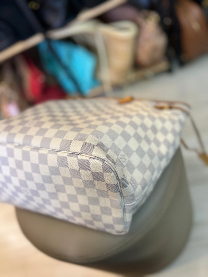 Louis Vuitton Neverfull MM Damier azur