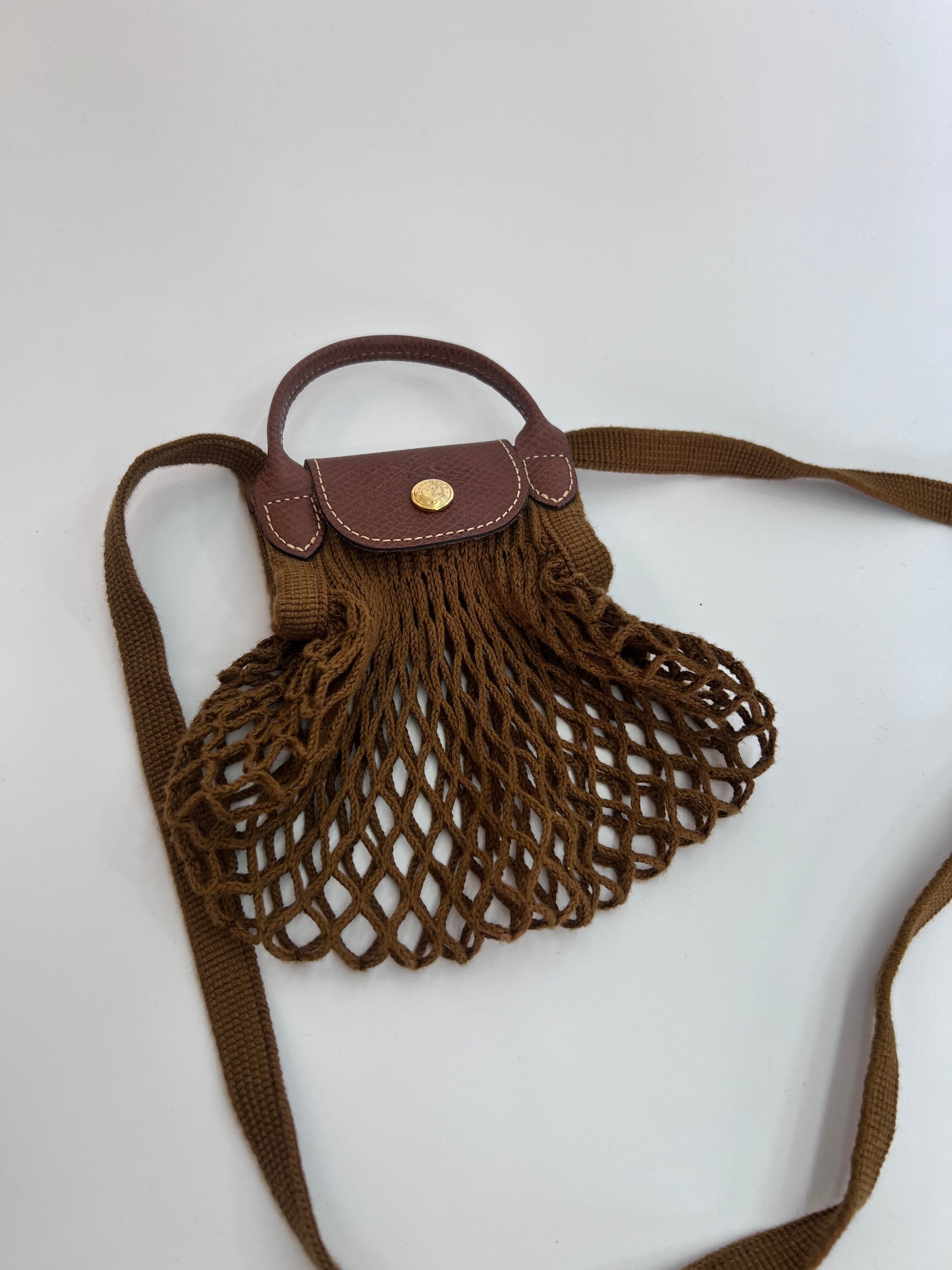 Longchamp Mini Mash Marrom