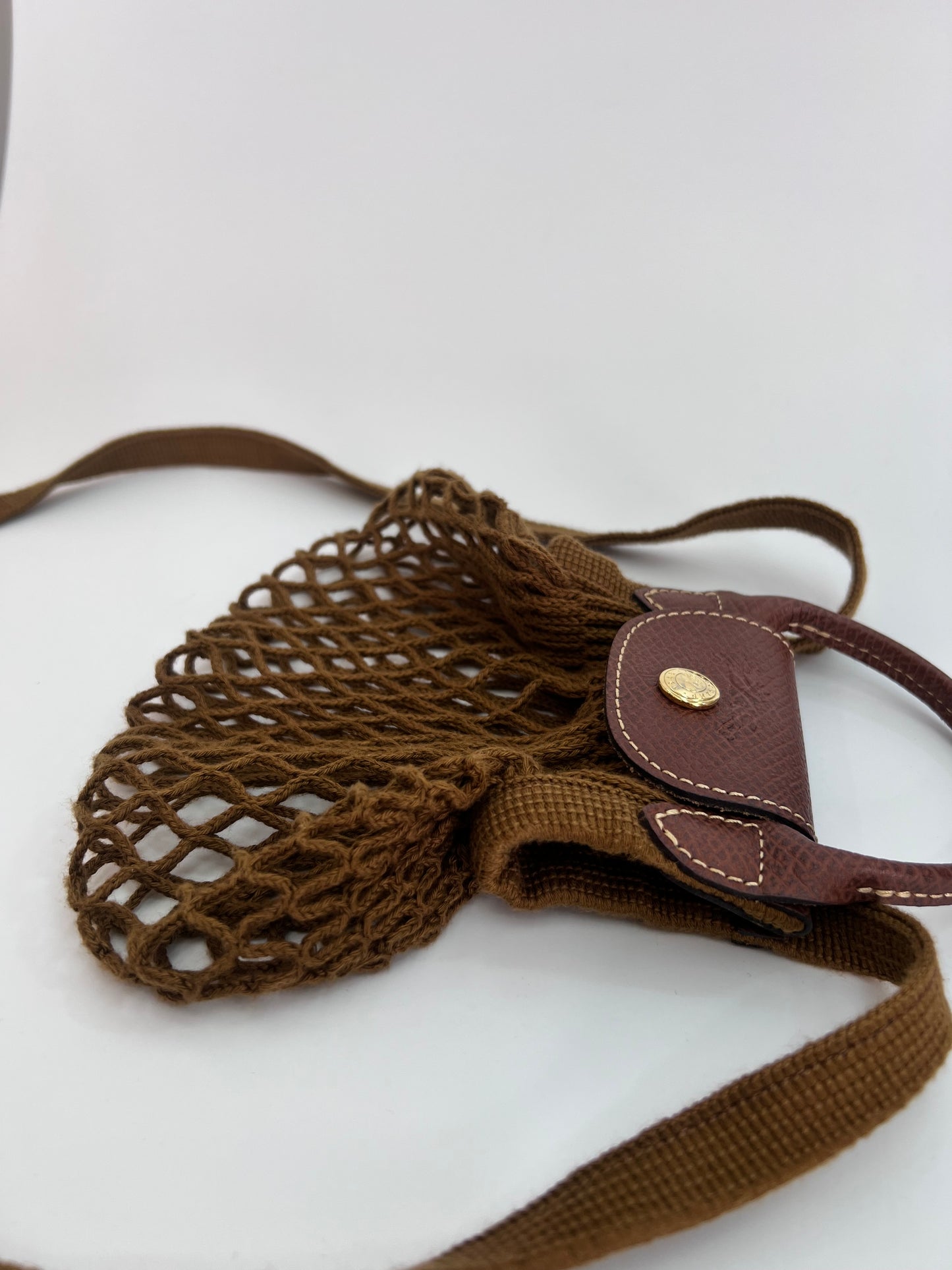 Longchamp Mini Mash Marrom