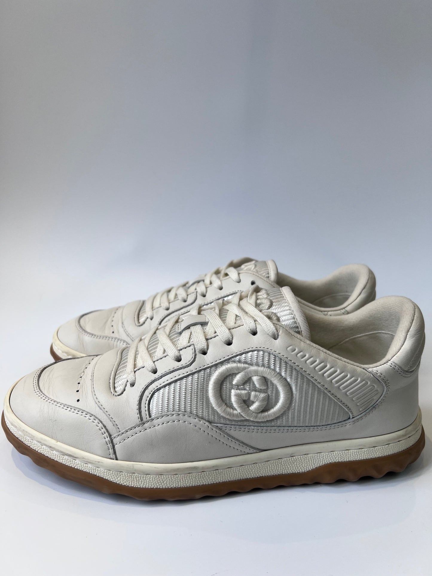 Tenis Gucci Mac 80 em couro
