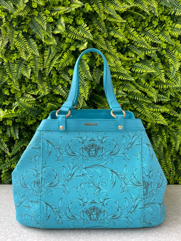 Versace Turquoise Printed